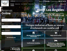 Tablet Screenshot of hotellosangeles.net